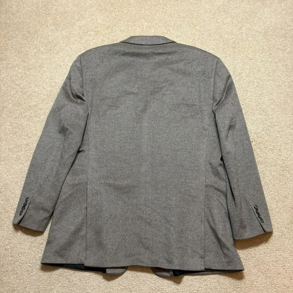 Arnold Brant Blazer Mens 46 Gray‎ Cashmere Mink Sport Coat Made Canada